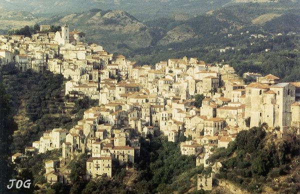 Rivello, een van de mooiste dorpen van Basilicata.