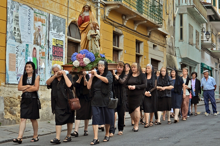Processie in Ceriana (IM)