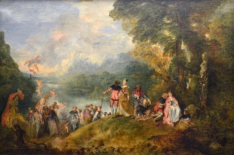 Antoine Watteau, Pelgrimstocht naar Cythera