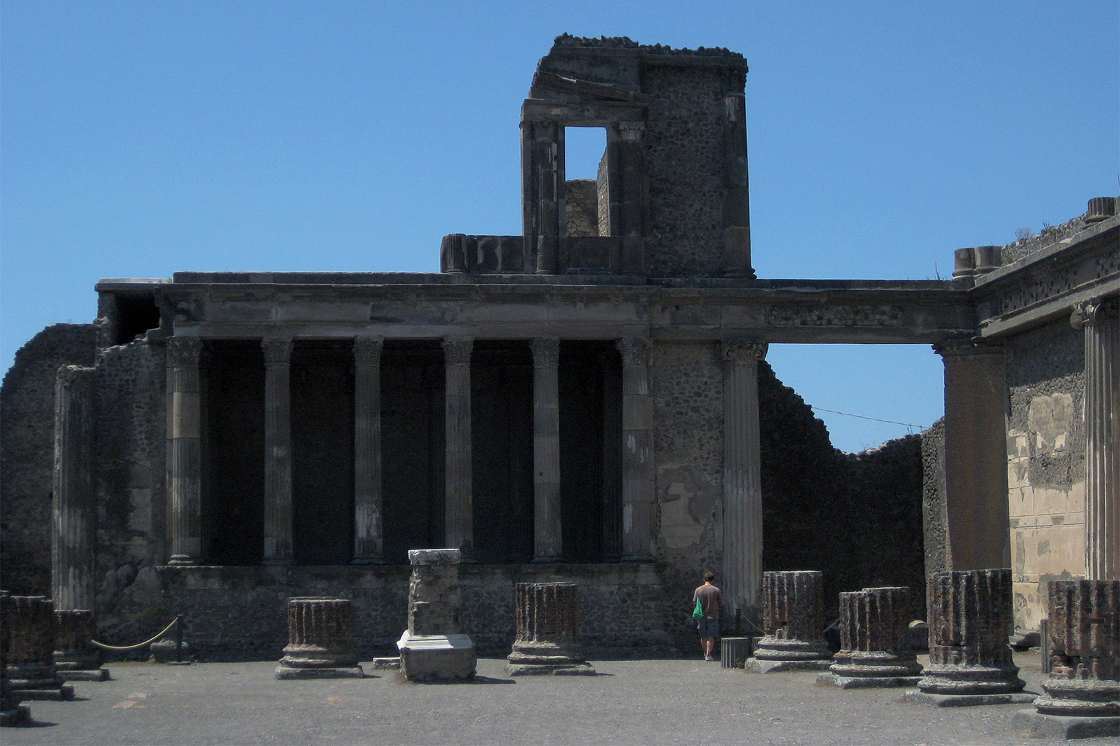 Basilica, Pompeii, Campani, Itali; Basilica, Pompeii, Campania, Italy