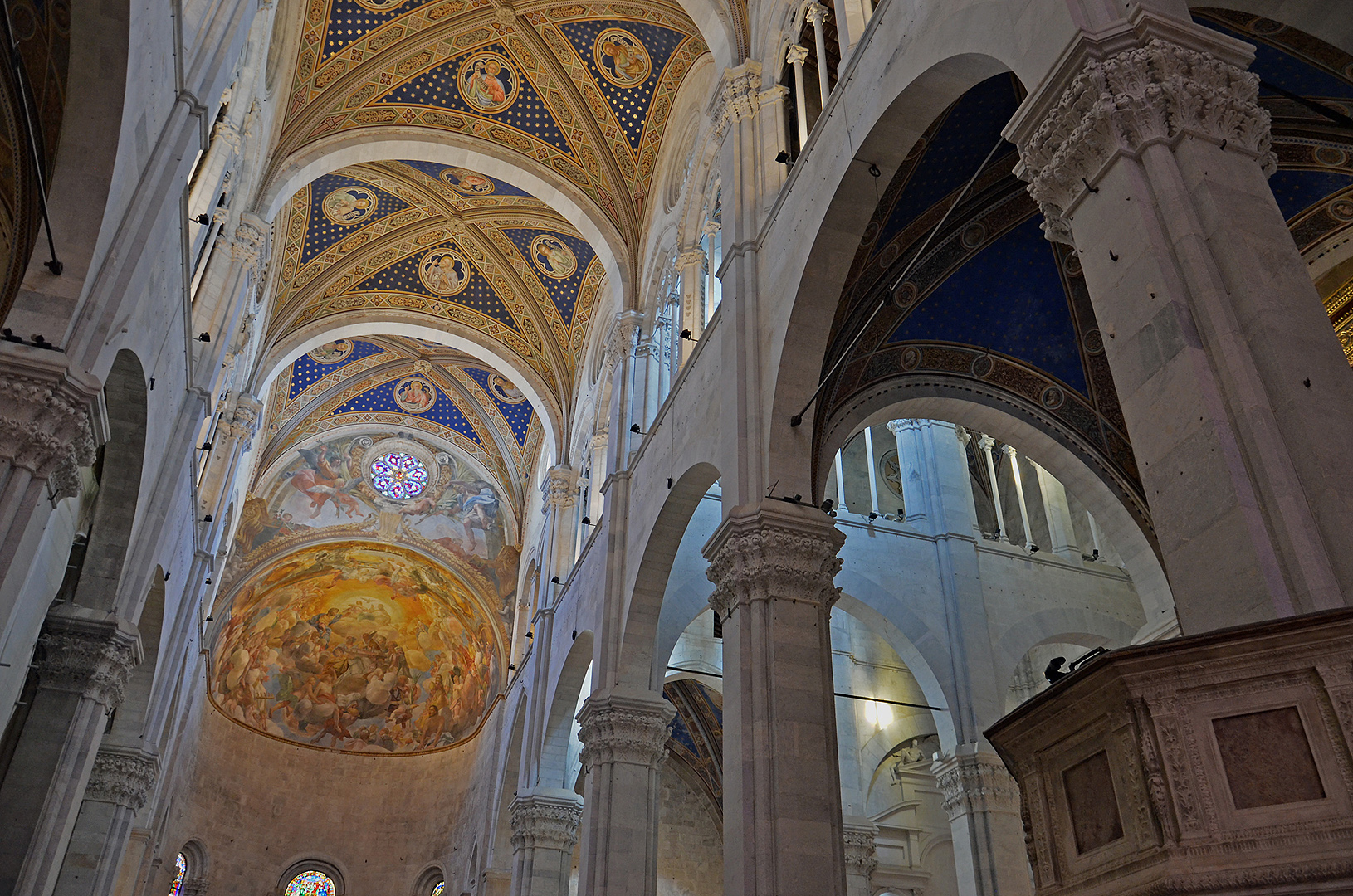 Kathedraal van Lucca, Toscane, Itali, Lucca Cathedral, Lucca, Tuscany, Italy