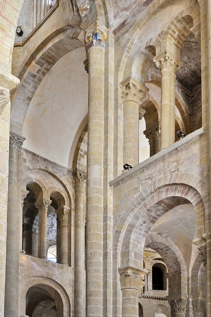 Abdijkerk van Sainte-Foy, Conques, Frankrijk, Abbey Church of Saint Foy, Conques, France