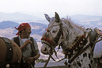 Processie in Pisticci (MT, Basilicata, Itali); Procession in Pisticci (MT, Basilicata, Italy)