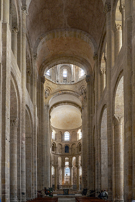 Abdijkerk van Sainte-Foy, Conques, Frankrijk; Abbey Church of Saint Foy, Conques, France