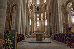 Abdijkerk van Sainte-Foy, Conques, Frankrijk; Abbey Church of Saint Foy, Conques, France