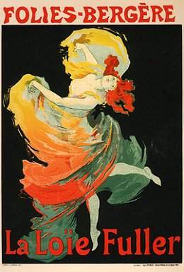 Jules Cheret, poster voor La Loïe Fuller