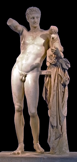 Hermes van Praxiteles